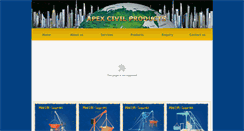 Desktop Screenshot of apexcivilproducts.com